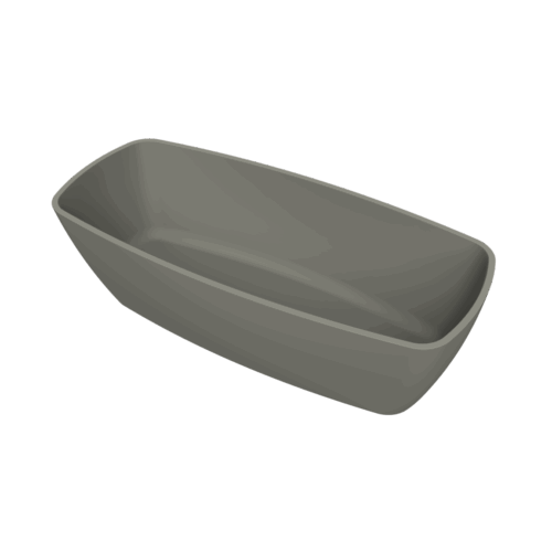 Cali vrijstaand ligbad 174 x 78 x 55 mat beton