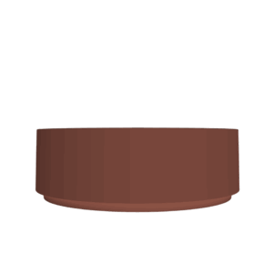 Arcqua Case opbouw waskom rond 40 mat terracotta