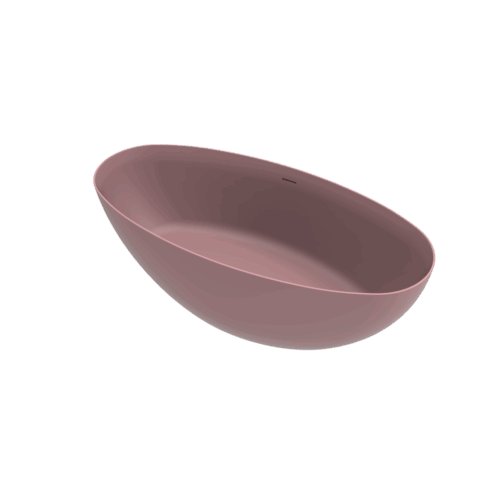Ica vrijstaand ligbad 170*80 mat roze