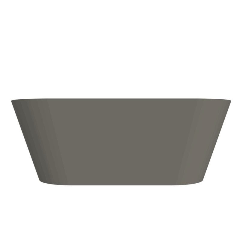 Pinto back to wall ligbad 160*70 mat quartz grijs