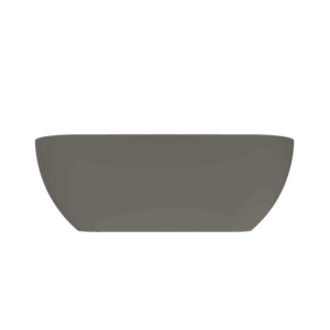 Havana back to wall ligbad 170 x 80 mat quartz grijs