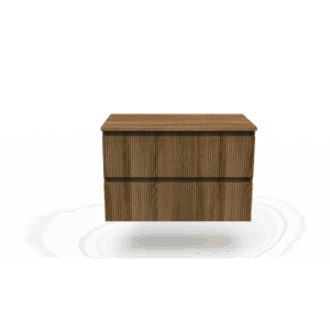 Onderkast Ridge cafe oak 80 2 lades greeploos