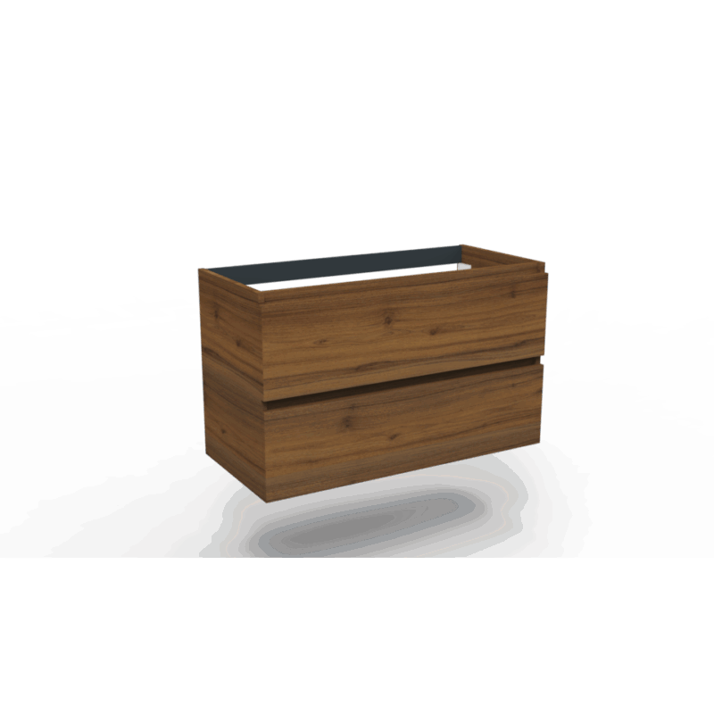 Onderkast Space maddison oak 100 2 lades