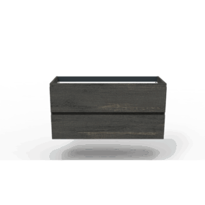 Onderkast Space dark oak 120 2 lades