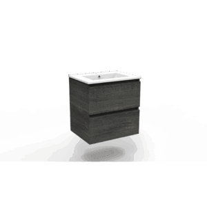 Onderkast Space dark oak 60 2 lades