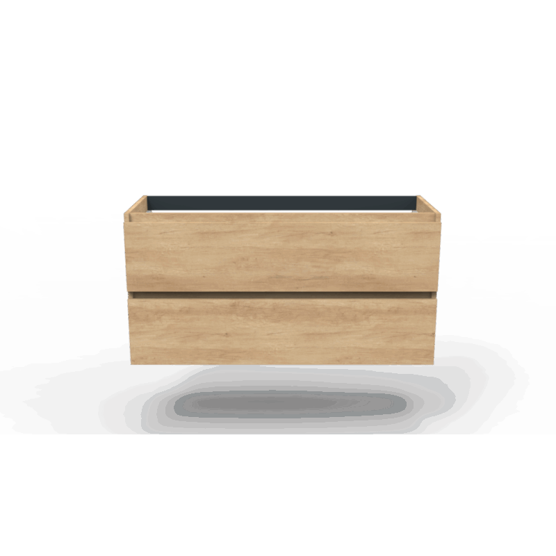 Onderkast Space nebraska oak 120 2 lades