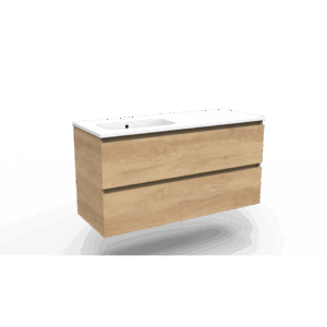 Onderkast Space nebraska oak 120 2 lades