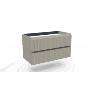 Onderkast Ridge clay 90 2 lades greeploos