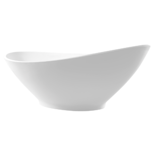 Perre solid surface vrijstaand bad 189 x 90 x 56 mat wit