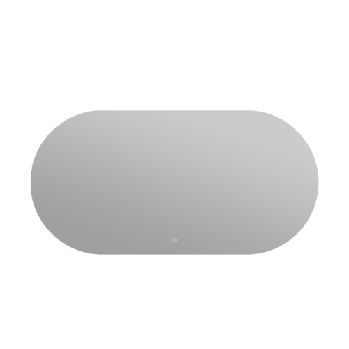 Spiegel Oval 140 x 70 ovaal horizontaal backlight LED