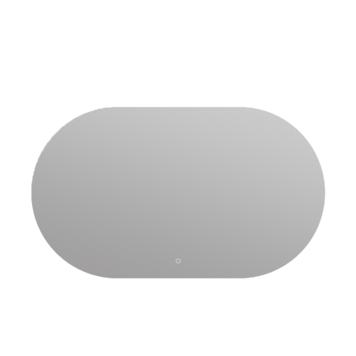 Spiegel Oval 120 x 70 ovaal horizontaal backlight LED