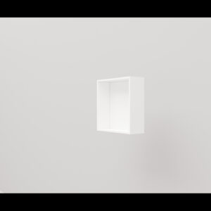 Solid Alcove inbouw 30*30 mat wit