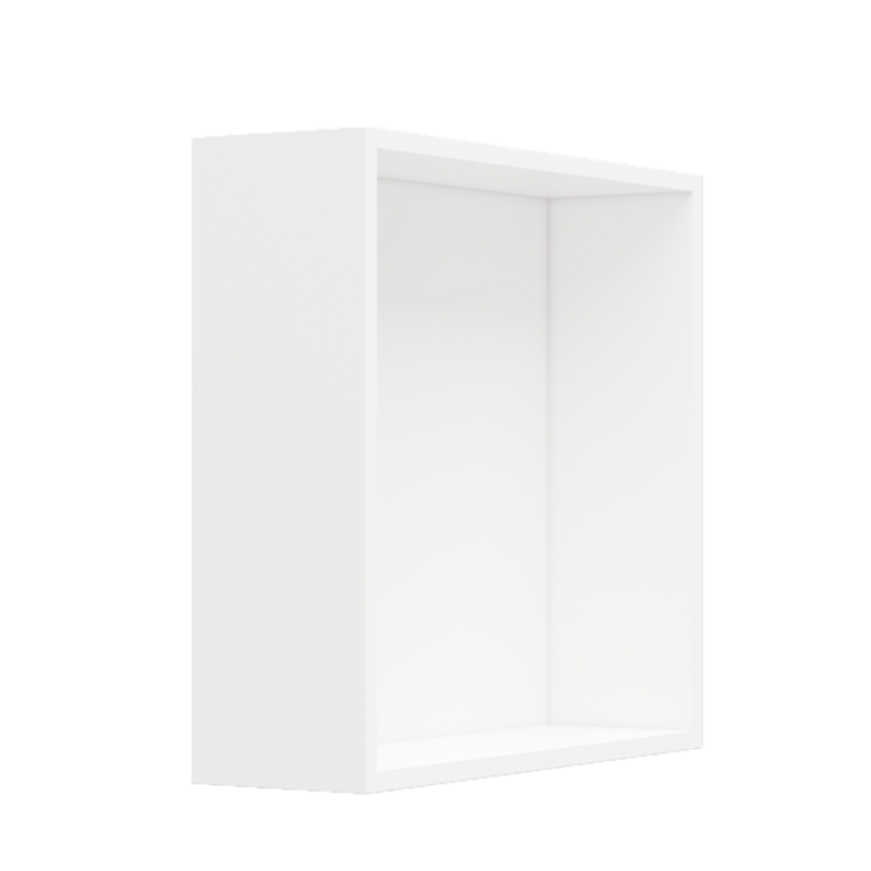Solid Alcove inbouw 30*30 mat wit