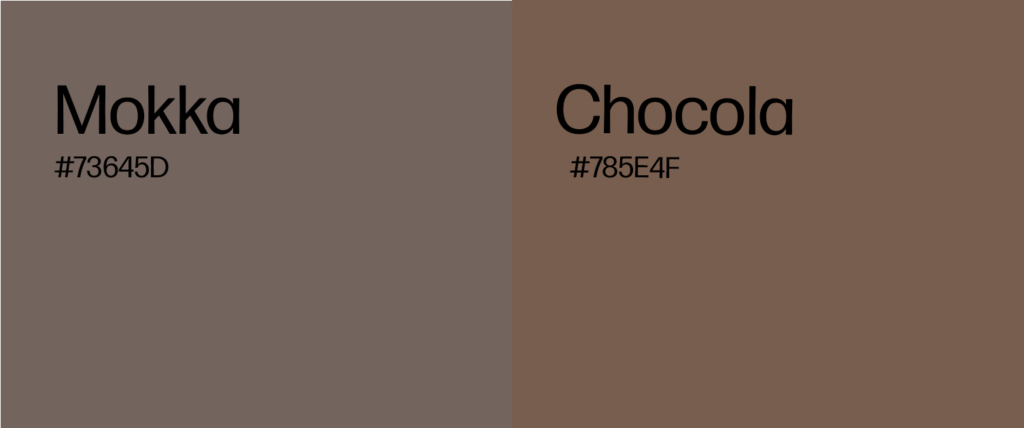 kleuren arcqua mokka chocola